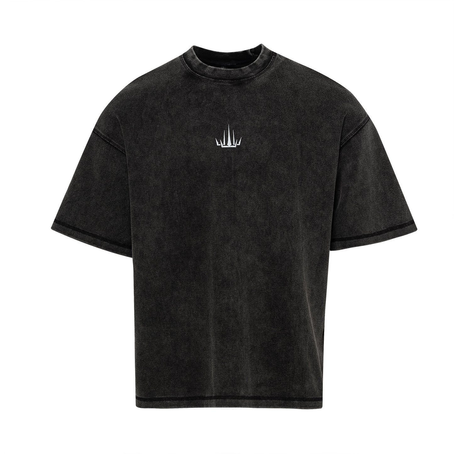 A trendy and edgy t-shirt with a bold design, suitable for streetwear fashion